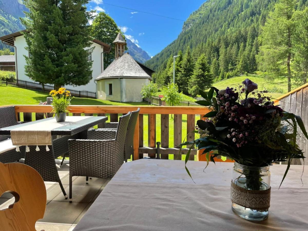 Apart Luibisblick Sankt Leonhard im Pitztal Ngoại thất bức ảnh